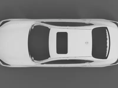 2019 Infinity Q70 3D SCANNED MODEL 3D model