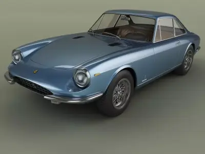 Ferrari 365 GTC 3D model