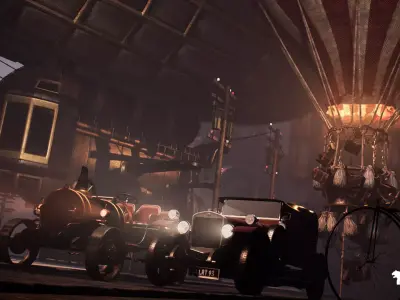 SteamPunk Victorian Vehicles Low-poly 3D model