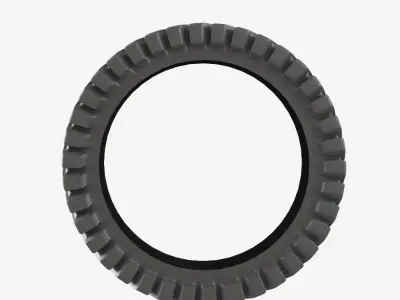 Toy car tire 3D print model
