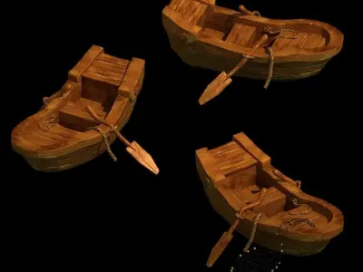 Game Southern Suburbs - Fishing Boat 06 3D model