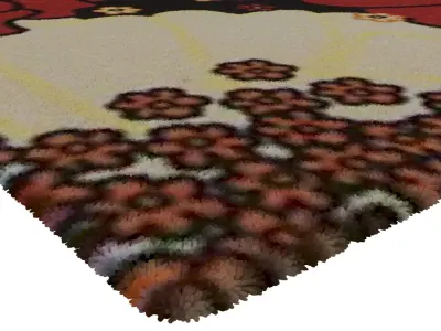 Rug Set 1130 3D model