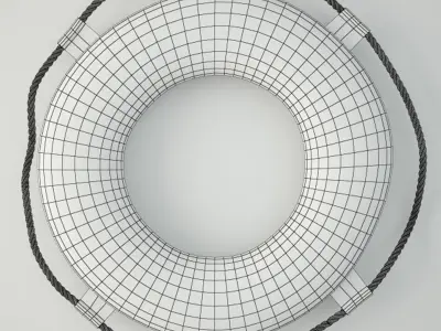 Life Preserver Ring 3D model