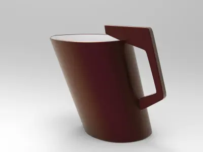 Basq Carafe Low-poly 3D model