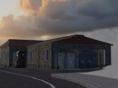 Old building  3D model