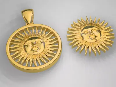 Pendants Argentina   CDARG 3D print model