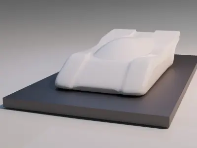 Porsche 917k speedform Car Model 3D model