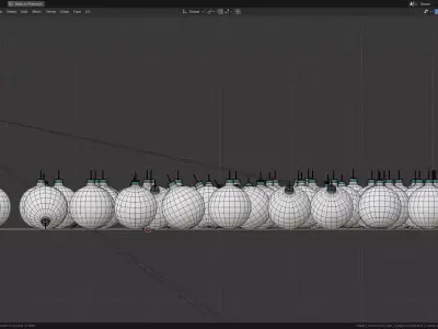 Christmas Balls 3D model purchase