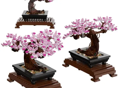 Lego Creator - 10281 Bonsai Tree 3D model