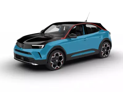 Vauxhall Mokka 2021 3d model 3D model