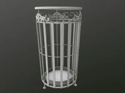 Bucket 3D Model circle 3D model purchase