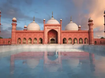 Badshahi Mosque 3D model