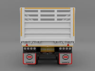Trailer Dump Only 3D model