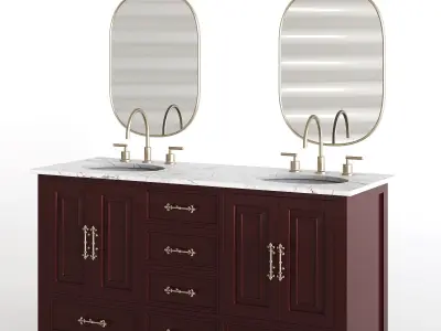 bathroom vanity 3D model