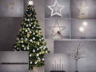 Christmas Pack 01 RM 3D model