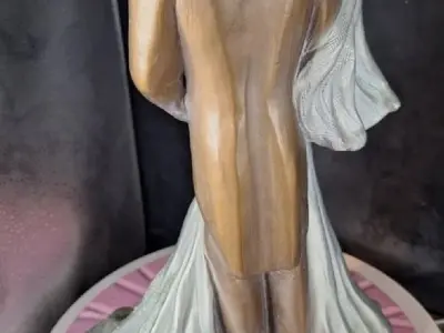 wedding couple statue decoration 3D print model