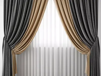 Curtain 102 3D model