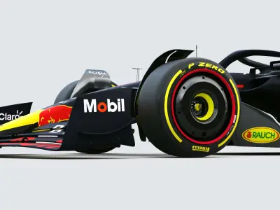 F1 RedBull RB19 2022 3D model
