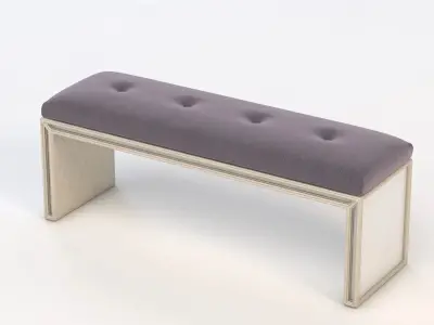 Julian Chichester Temple Long Bench 3D model