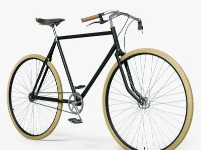 Bicycle pashley 3D model