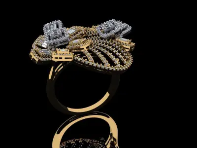 Eangement Ring  3D print model