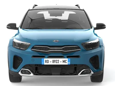Kia Stonic GT-Line SUV 2021 3D model