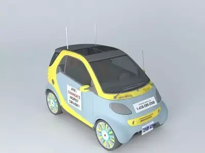 Smart Fortwo  Canada Worst Driver 2 Free 3D model