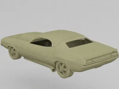 Dodge 1970 3D print model