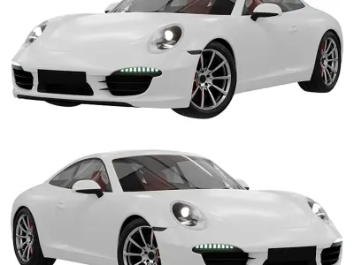 Porsche 911 Carrera 4S 3D model by safaralikaramatov9