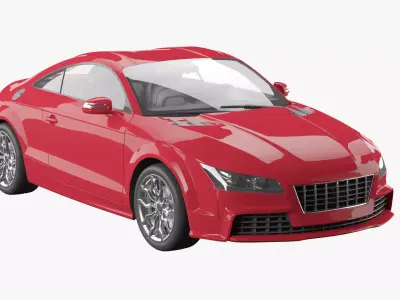 Generic car unique Coupe 3D model