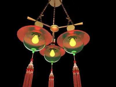 Chinese lantern 3D model