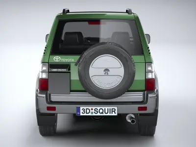 Toyota Land Cruiser J90 3door 1996 3D model