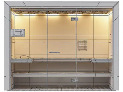 Sauna CASENA 3D model