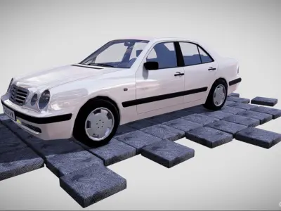 Classic Sedan 3D Model 3D model