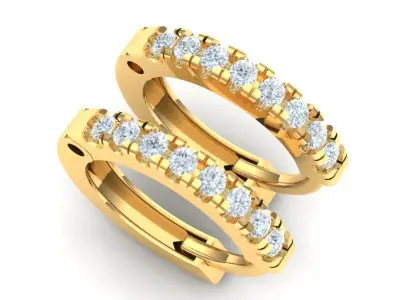 Bali Earrings 3dm file 3D print model