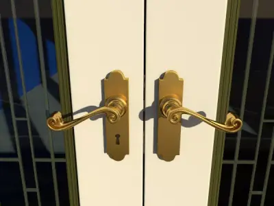 Door Knob Hardware 3 3D model