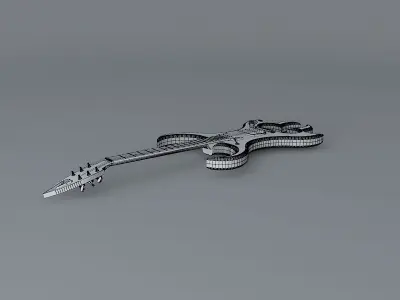 Phantom guitar Free 3D model