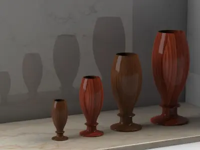 Decorative Cup Free 3D model
