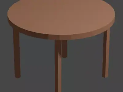 Table 03 Free 3D model