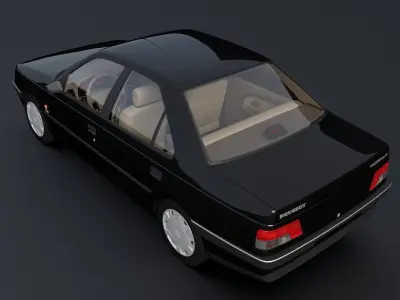 Peugeot 405 3D model
