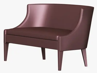 Koket Chignon Sofa 3D model