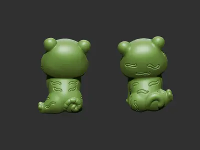 baby tigers 3D print model