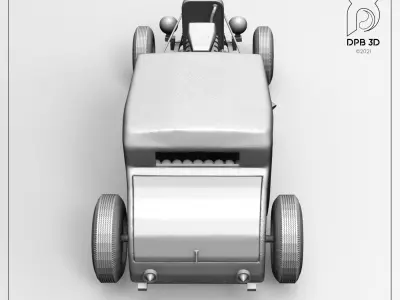 HOT ROD 3D print model