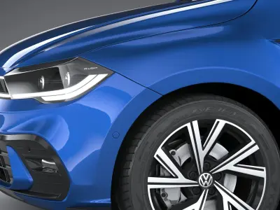 Volkswagen Polo 2022 3D model