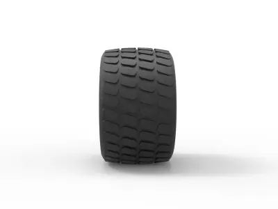  Offroad wheel 14 3D print model