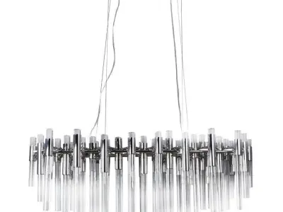 Galvan Light Unique - Statement Tiered Chandelier - 2 Option 3D model