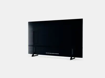 55-inch QLED 4K Q60D Tizen OS Smart TV 2024 3D model