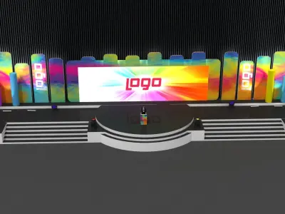 Congress Stage 026 3D model