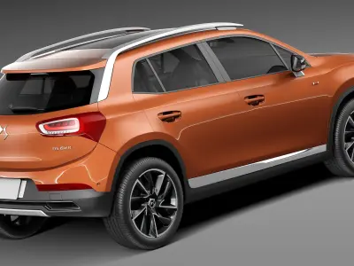 Citroen DS 6WR 2015 3D model