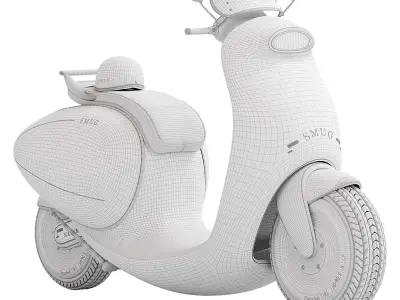 SCOOTER SMUG 3D model
